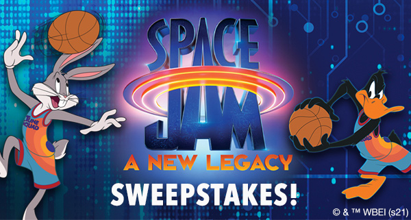 Space Jam: A New Legacy sweepstakes!