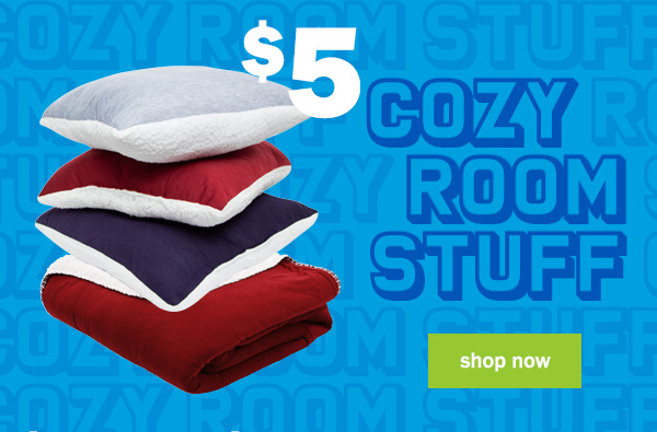 $5 crazy room stuff. shop now.