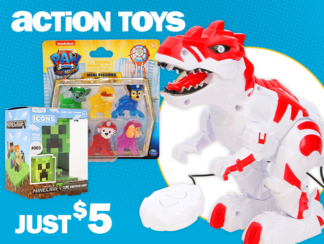 action toys. just $5