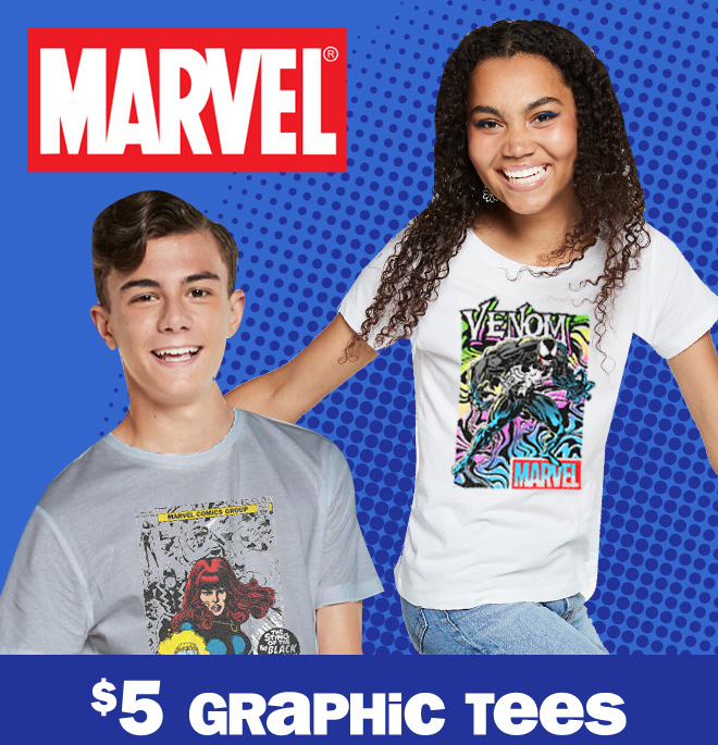 MARVEL - $5 graphic tees