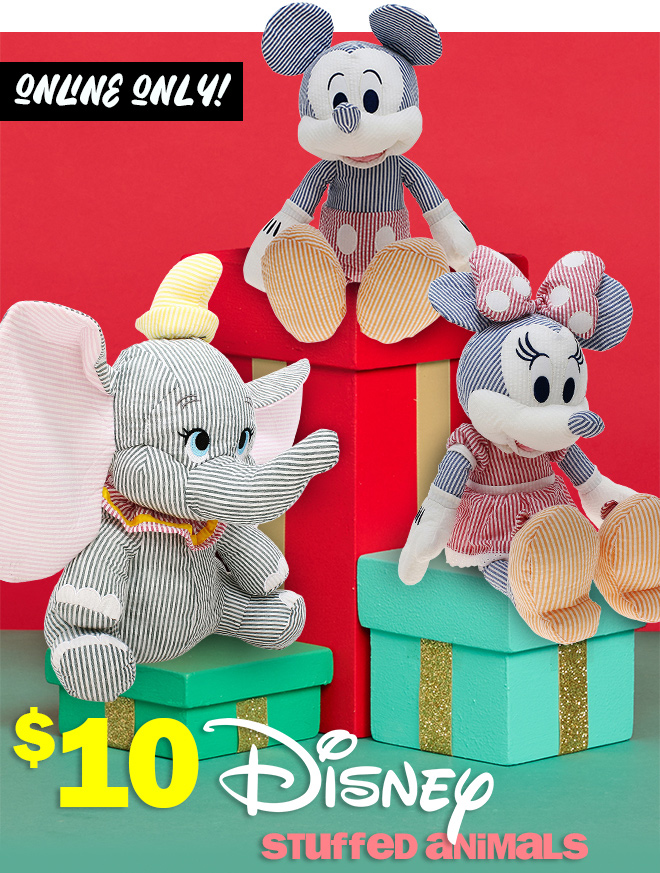 $10 Disney stuffed animals