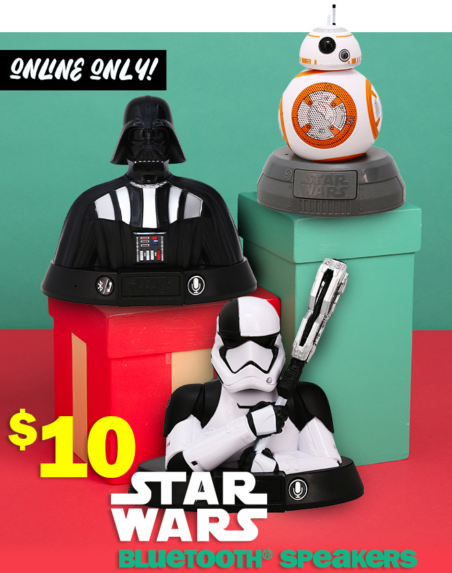 $10 Star Wars Bluetooth speakers