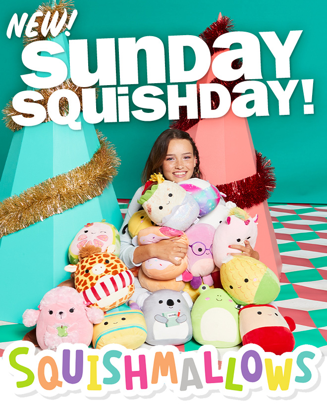 new! sunday squishday! squishmallows...