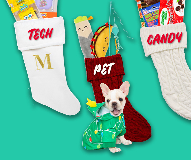 tech! pet! candy!