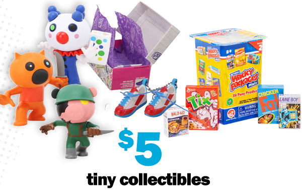 $5 tiny collectibles