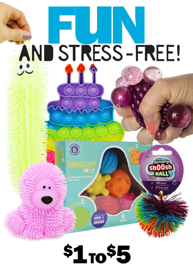 fun and stress-free! $1 to $5