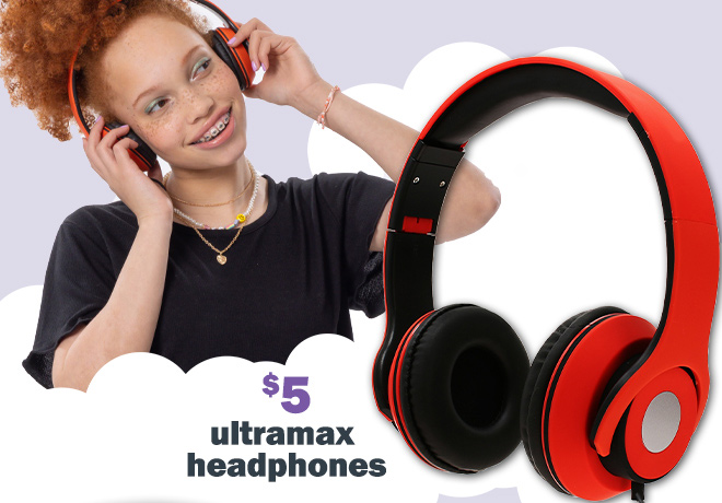 $5 ultramax headphones!