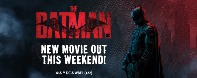 The Batman: new movie out this weekend!