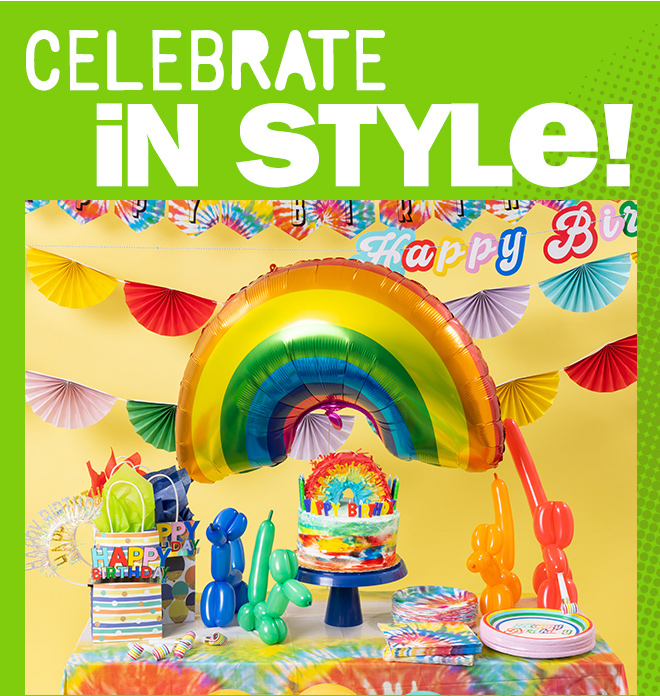 celebrate in style!