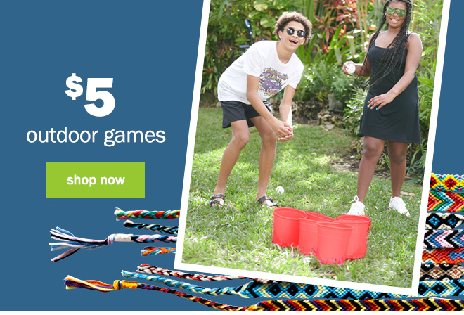 $5 outdoor games