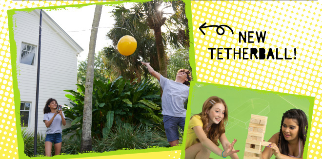 new tetherball!