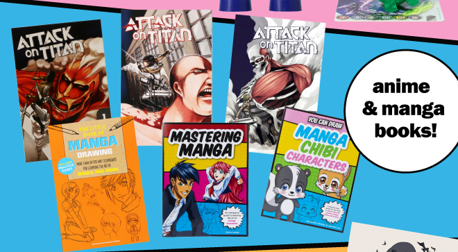 anime and manga books!